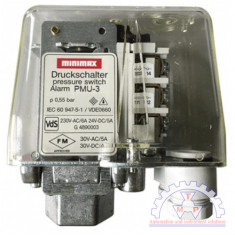 PRESSURE SWITCH PMU-3, PMU-10. Đại lí Minimax tại Việt Nam