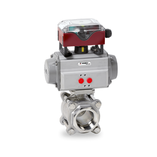 Van bi điều khiển bằng khí nén DBV 521 T/B  Warex Valve